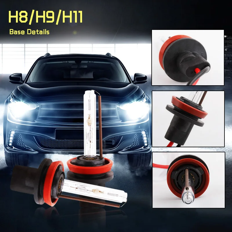 2 шт. H8 H9 H11 ксеноновые лампы противотуманные фары автомобильные Автомобильный