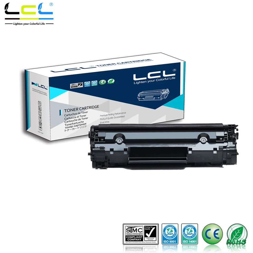 Картридж с тонером LCL 83A CF283A CF283 A CF 283A (1 упаковка черный) на 1500 страниц совместимый