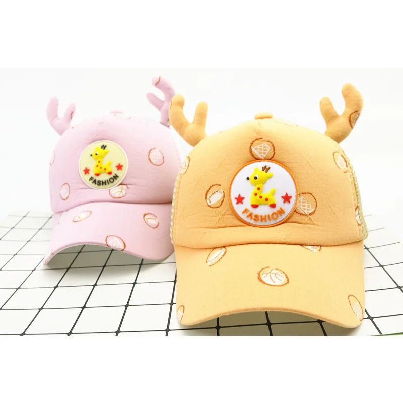 Summer Unicorn Baby Hat Boy Baseball Caps For Girls Cap Hats Snapback Hip-hop Kids Unisex Mesh Sun | Детская одежда и обувь