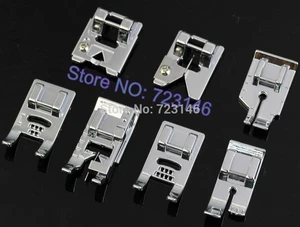 TAIWAN Lot 35 Presser Foot Feet Domestic Sewing Machine Part Accessories for Brother Juki Singer JANOME Elnita Pfaff GIFT 37pcs