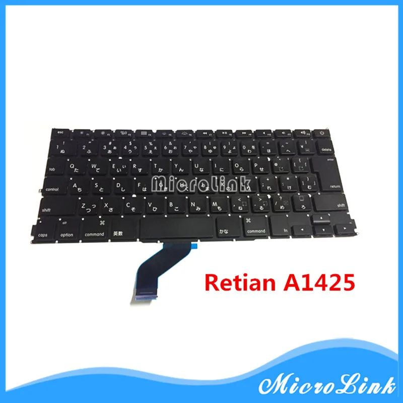 Новая клавиатура для Macbook Pro Retina 13 &quotA1425 MD212 MD213 Японская Клавиатура JP|Клавиатуры