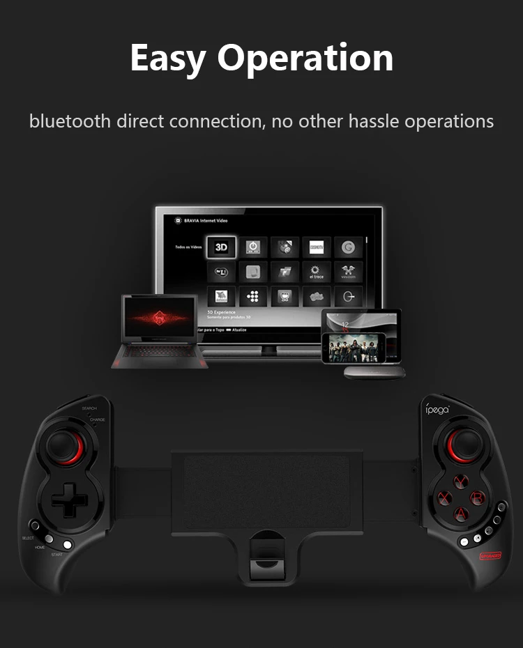 Беспроводной Bluetooth 4,0 геймпад для IOS iPad Android планшет смарт TV PC Портативный PUBG ручка игровой контроллер Джойстик