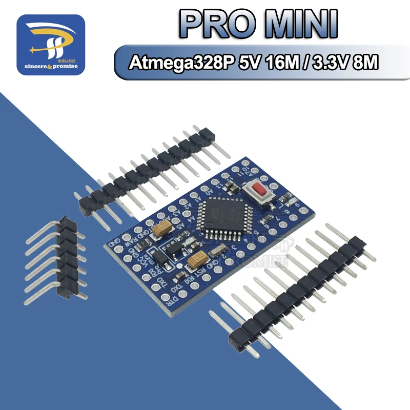 С Загрузчиком Pro Mini 328 3 В 8 МГц ATMEGA328 электронные строительные блоки ATMEGA328P 5 В/16 м
