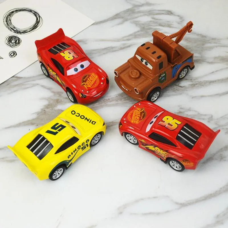 4 шт./лот disney &quotтачки 3 Lightning McQueen матер Джексон Storm Ramirez 1: 64 Diecast металлического