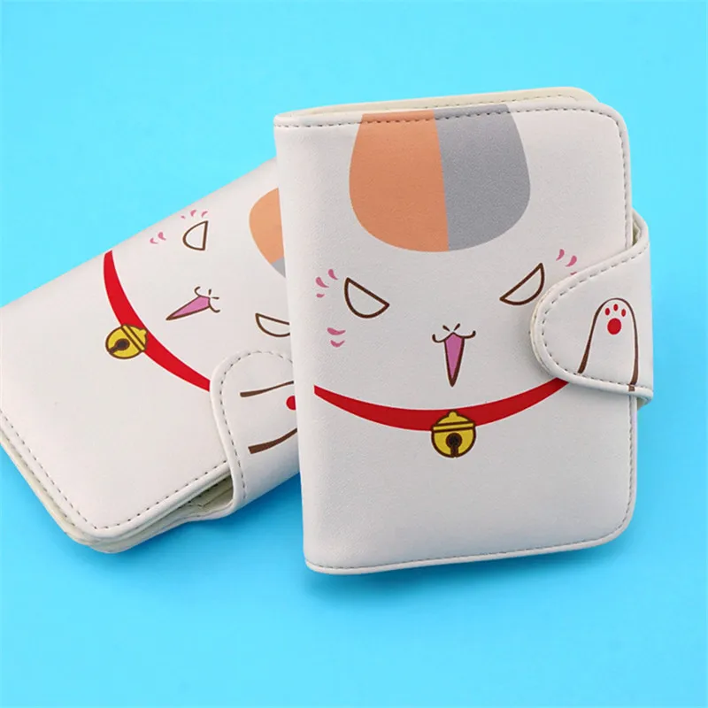 Кошелек с магнитной застежкой кошка из ПУ кожи рисунком|buckle slide|buckle sandalbook ring |
