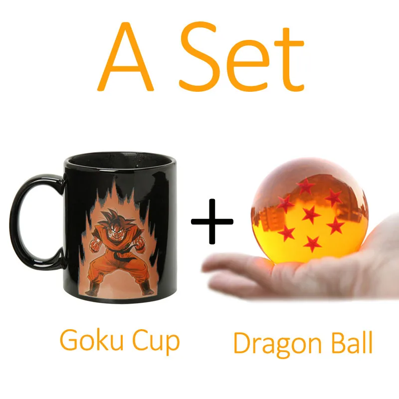 Новое поступление Dragon Ball Z Goku Чай Coffice кружка для молока набор с удивительным
