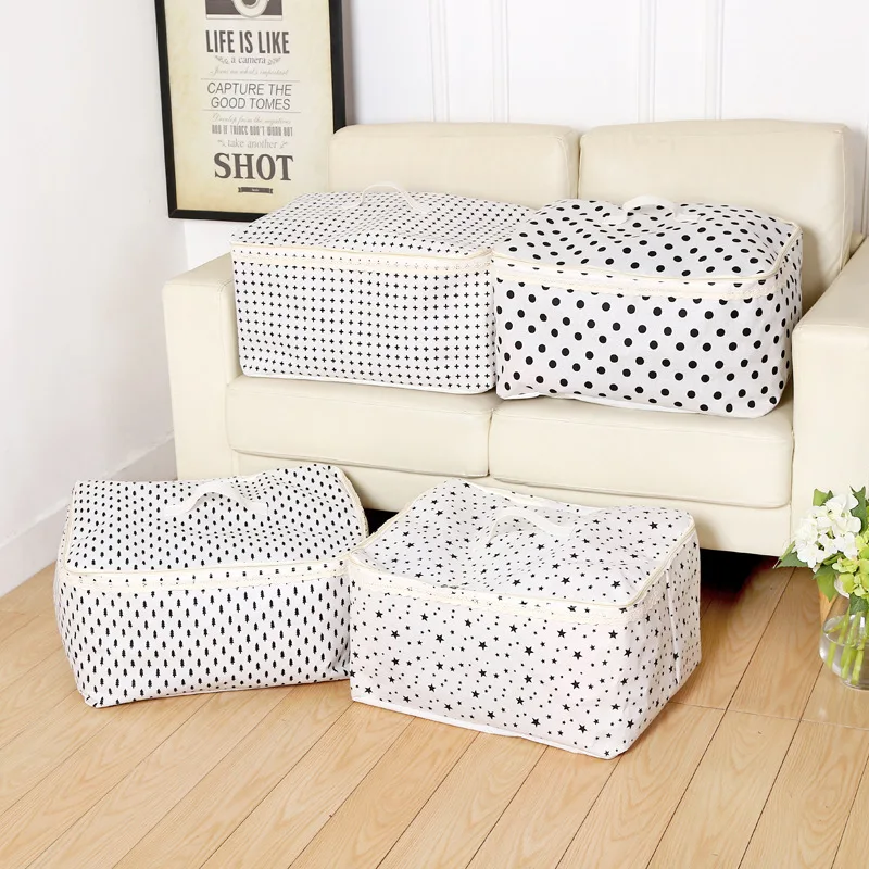 Защита окружающей среды хлопок Стёганое Одеяло сумка для хранения