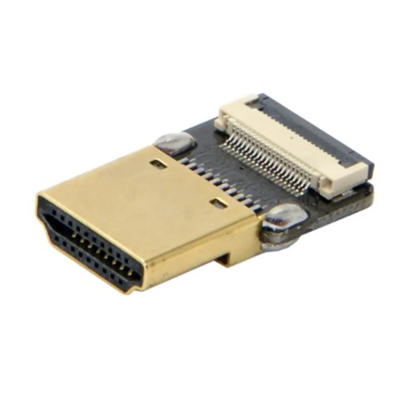 Стандартный прямой HDMI-совместимый Штекерный разъем типа А для FPV HDTV