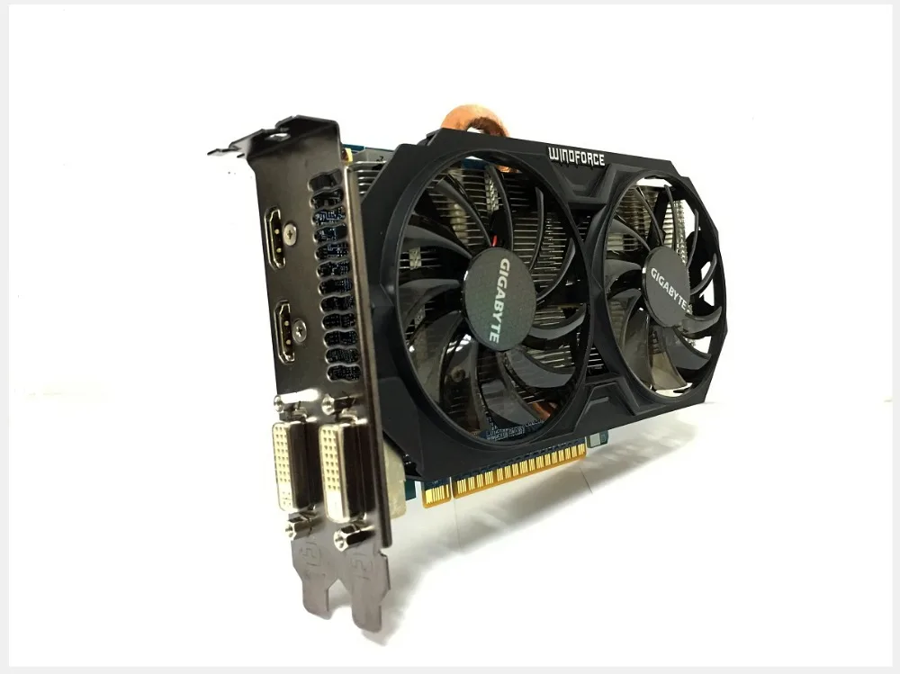 Gigabyte GVI-750TOC-2GI GTX750TI GTX 750TI 2 ГБ 2 г D5 DDR5 128 бит ПК настольные видеокарты компьютерные видеокарты
