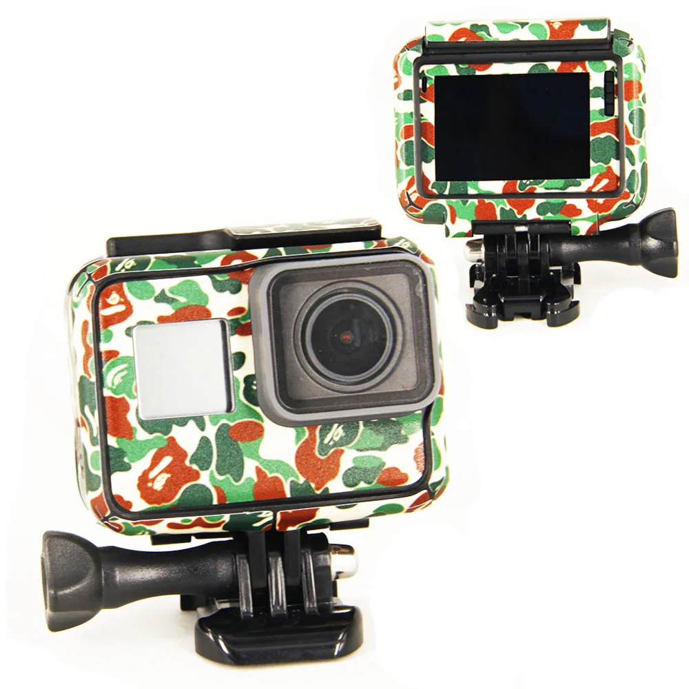 Аксессуары для камеры Go Pro Hero5/6/7, защитный чехол для Gopro Hero 5 Hero 6 Hero 7, наклейки для экшн-камеры