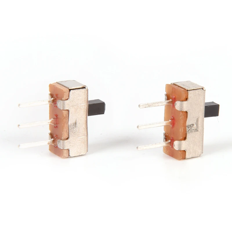 Для выведения токсинов 40 шт 3Pin PCB Панель 2 Позиция SPDT 1P2T Мини Вертикальный