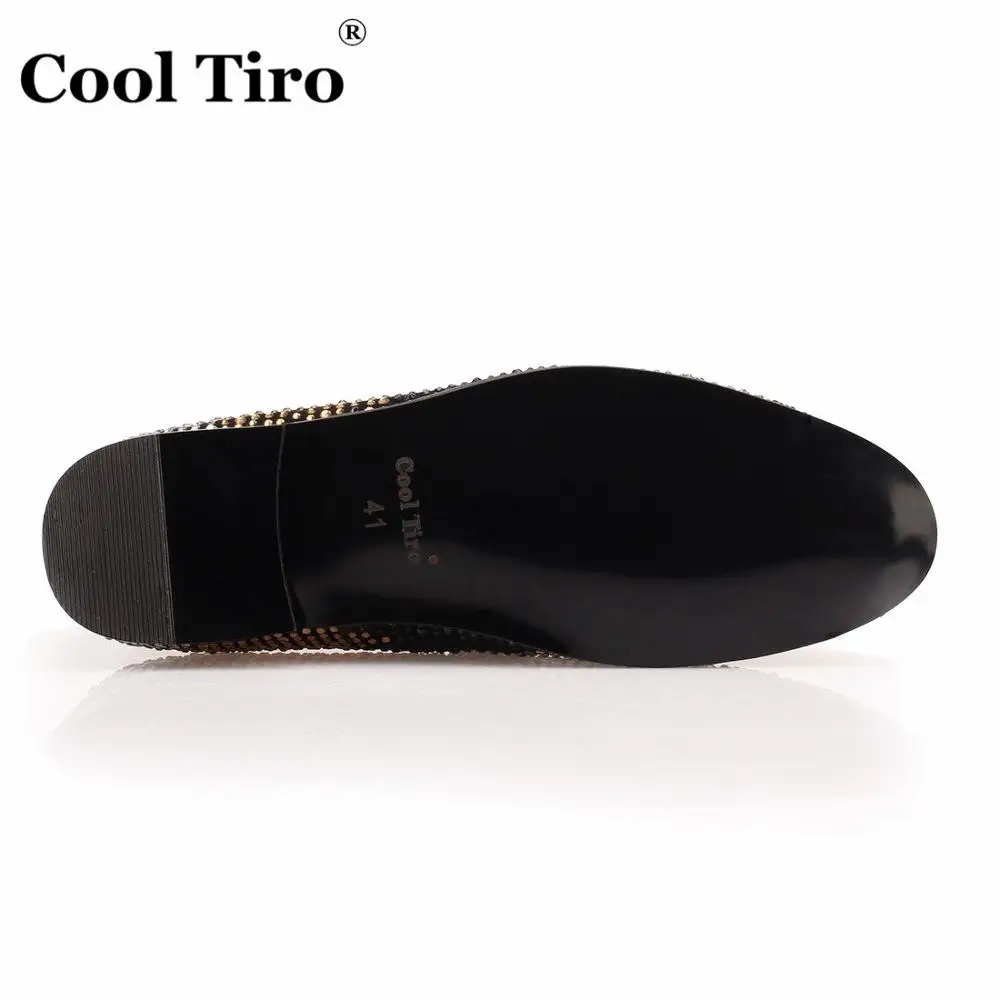 COOL TIRO/черные замшевые мужские лоферы мокасины шлепанцы на плоской подошве