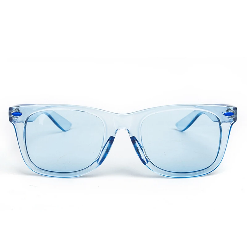 Лидер продаж 2015 брендовые солнцезащитные очки унисекс с квадратной прозрачной