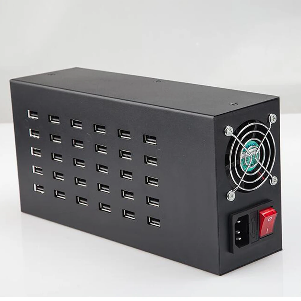 30 портов 400 Ватт 80А usb зарядное устройство для мобильного телефона источник