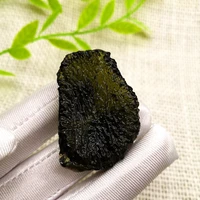 20 25g free shipping natural moldavite natural czech meteorite rough stone crystal energy stone random delivery