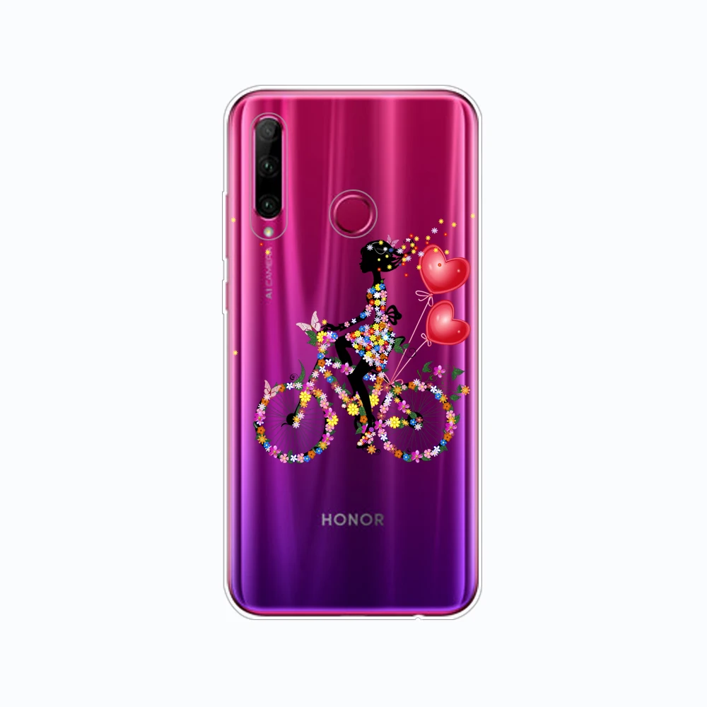 80378 Чехол для Honor 20, чехол, силиконовая задняя крышка, чехол для телефона, для huawei Honor 20 Pro Lite, Honor20, YAL-L21, YAL-L41, роскошная задняя крышка с рисунком - Цвет: 80378