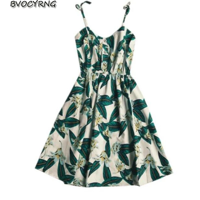 Платье женское ТРАПЕЦИЕВИДНОЕ на тонких бретельках пикантное пляжное