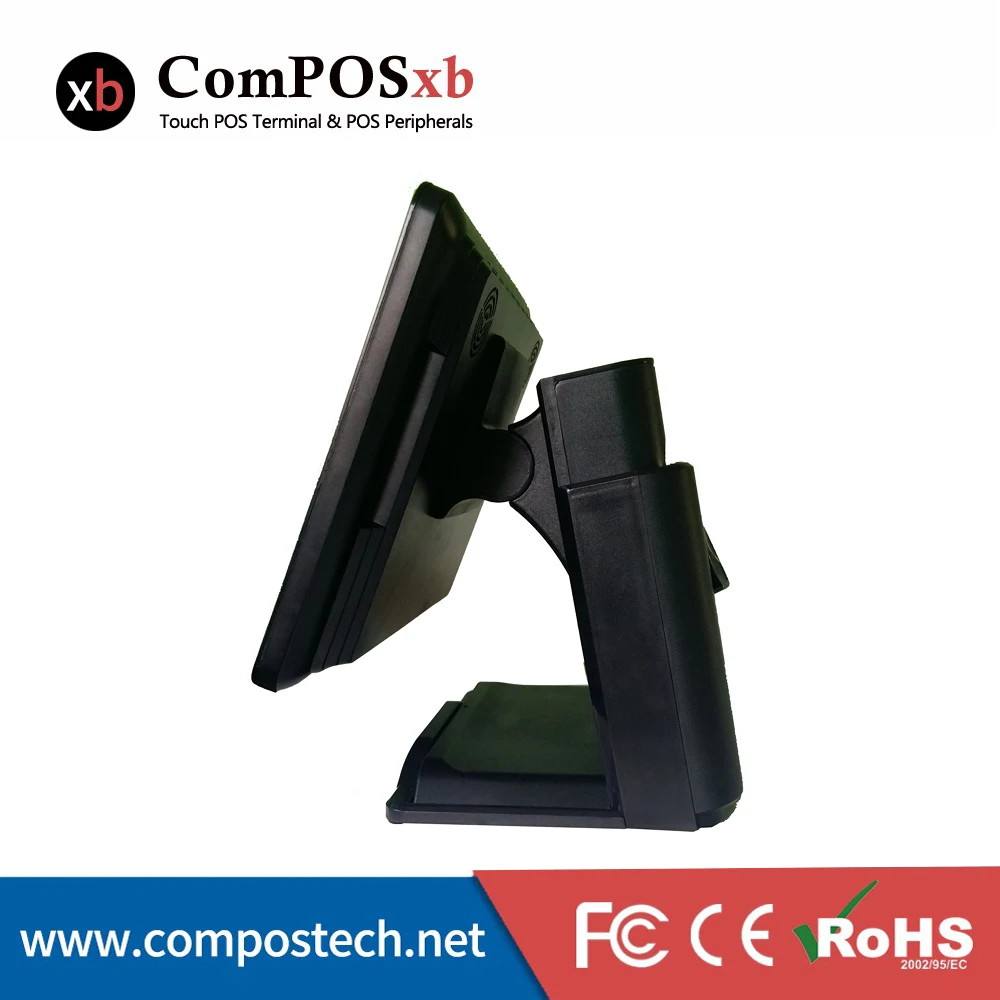 Низкая цена 1037U 2G 32GB 15 &quotсенсорный Ресторан Windows 7 тестовая версия OS POS Компьютер с