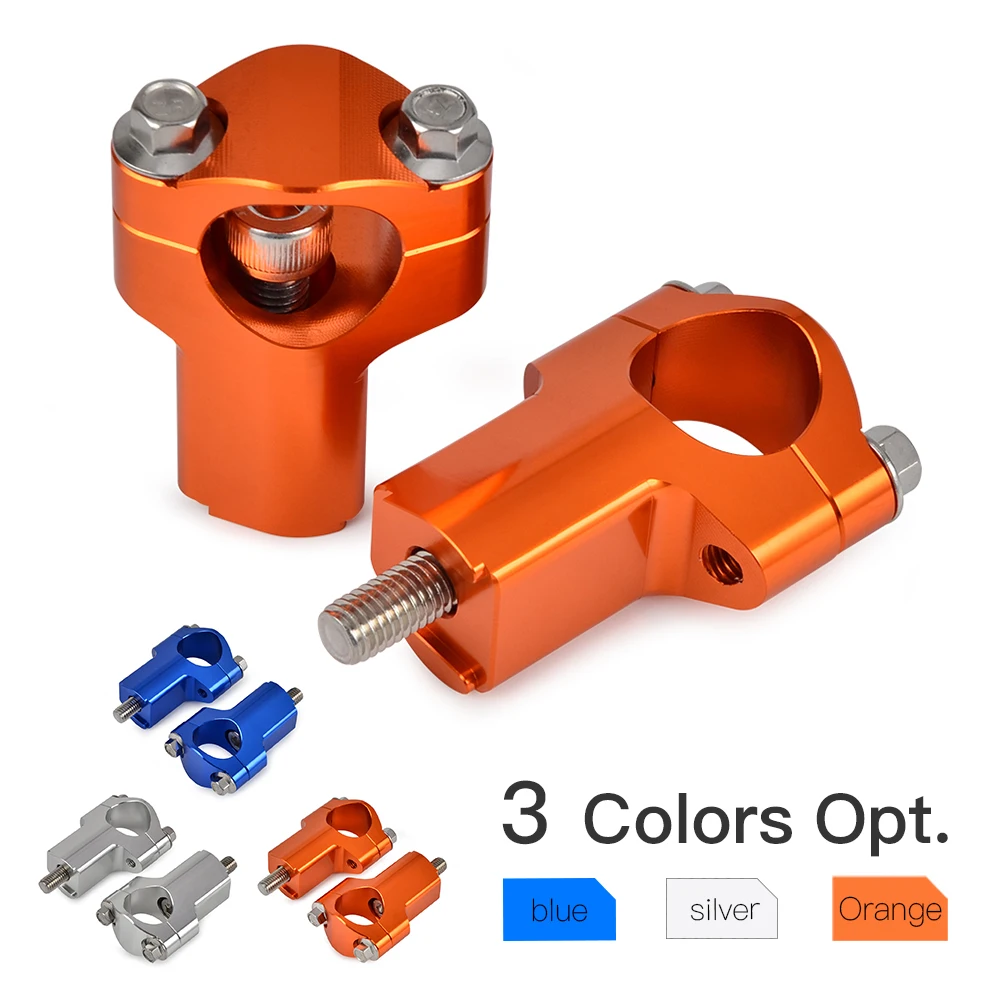 

52mm Handlebar Mounts Clamp Riser For KTM 125 150 200 250 300 350 400 450 500 525 530 SX XC XCW EXC XCFW EXCF Accessories