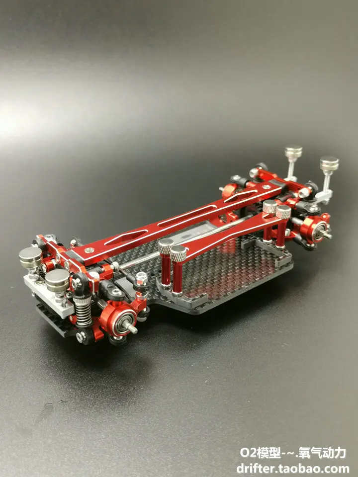 MINI-D, металлическая обновленная рама 1/28, дрифт, скорость гонки 1/24, четыре колеса, задний мини-пульт дистанционного управления, модель автомобиля