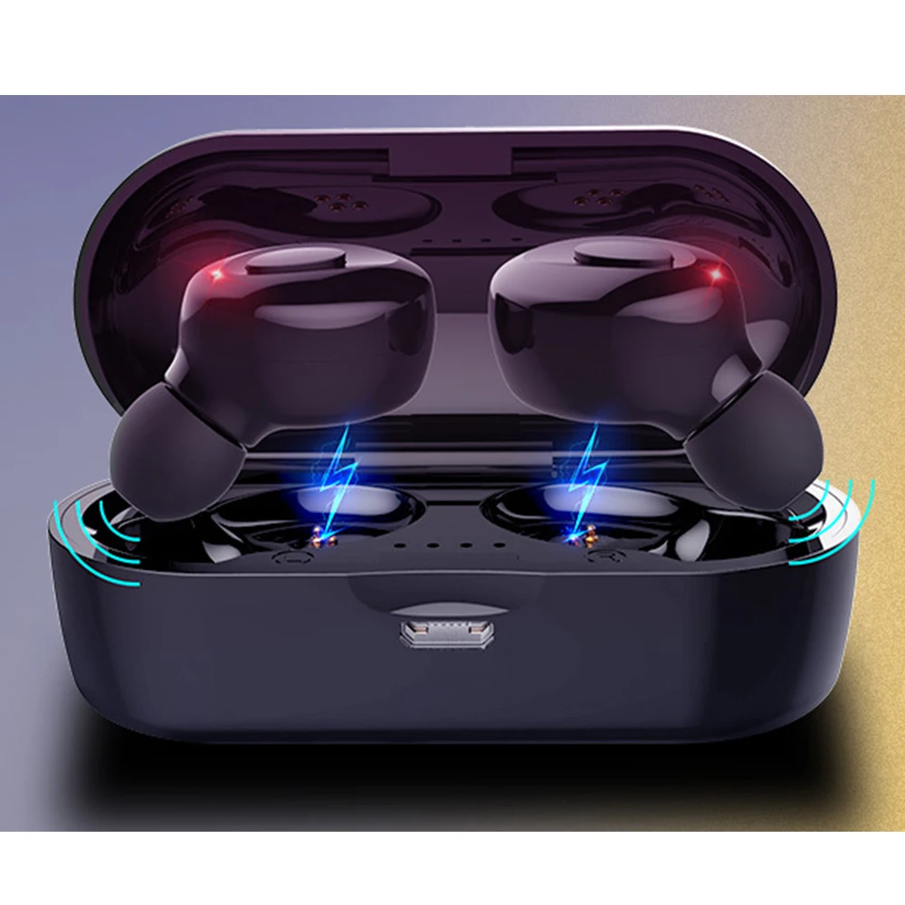 Одиночные наушники с USB Bluetooth 5 0 гарнитура Беспроводные стерео наушники-вкладыши |