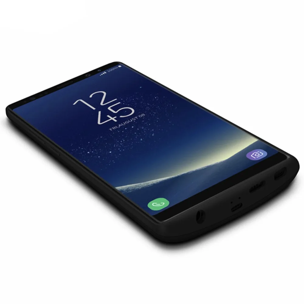5000 мАч для Samsung Galaxy Note 9 чехол аккумулятора Быстрая зарядка внешняя крышка