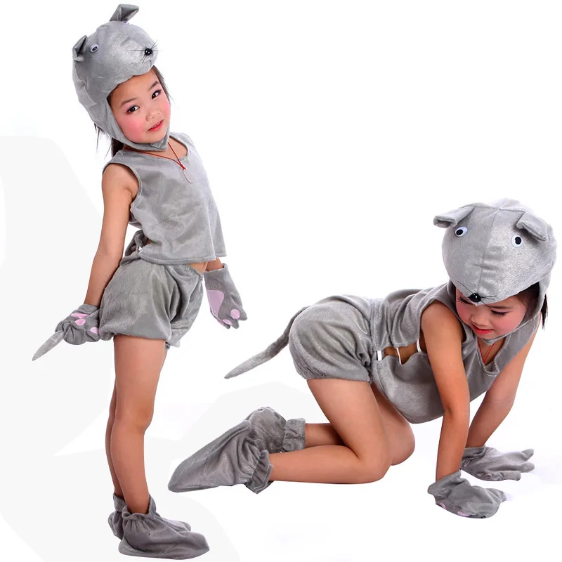 Детский костюм в виде серых крыс|cosplay costume|children costume animalanimal cosplay |