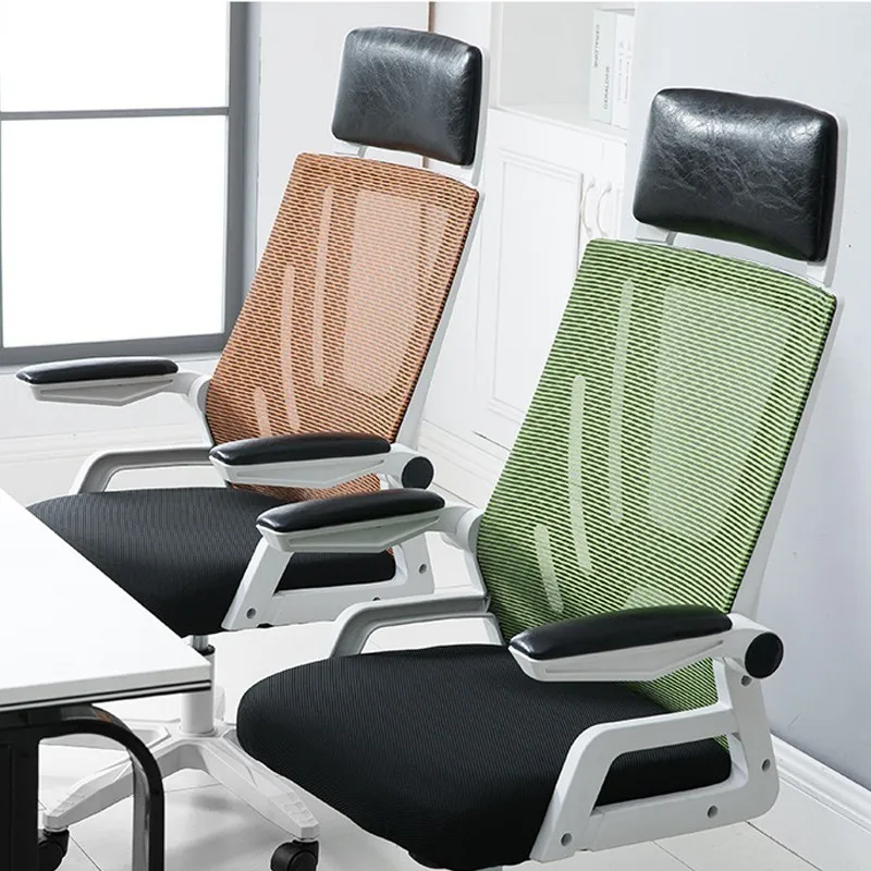 Computer Household Office Rotary Chair Boss Modern Simple Seat Ergonomic Net | Мебель