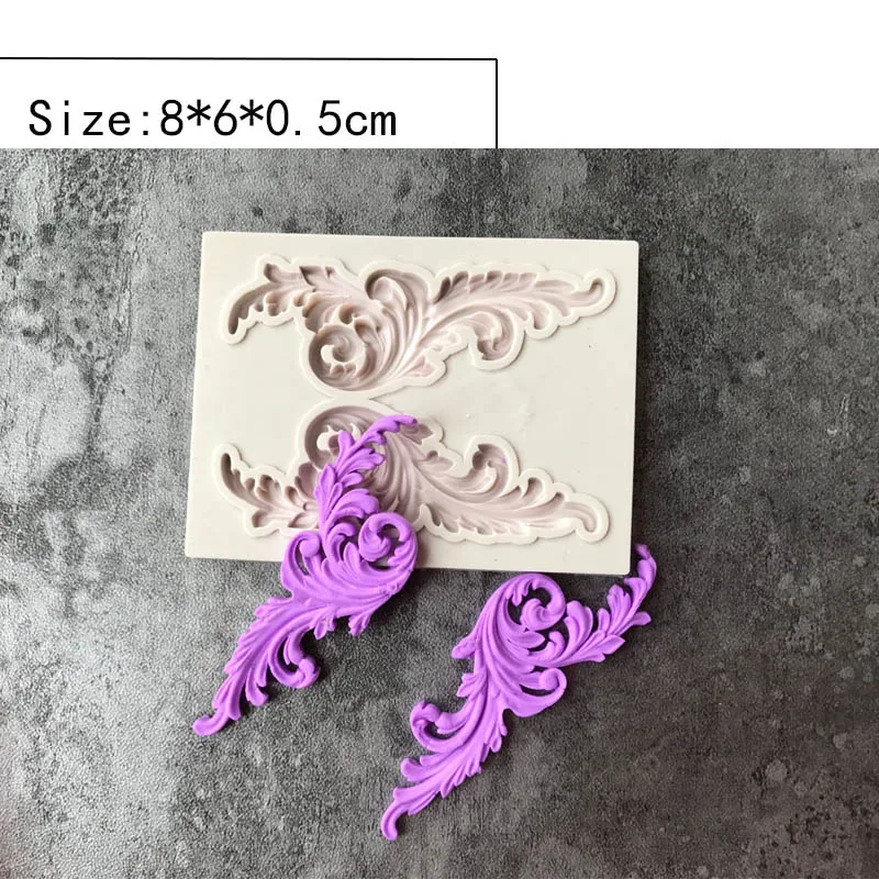 Цветочное кружево европейская кружевная силиконовая форма инструменты для
