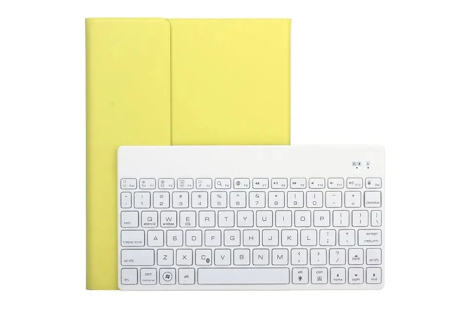 Новая беспроводная Bluetooth клавиатура и кожаный чехол для Apple IPad Air2 Ipad 6 с подсветкой