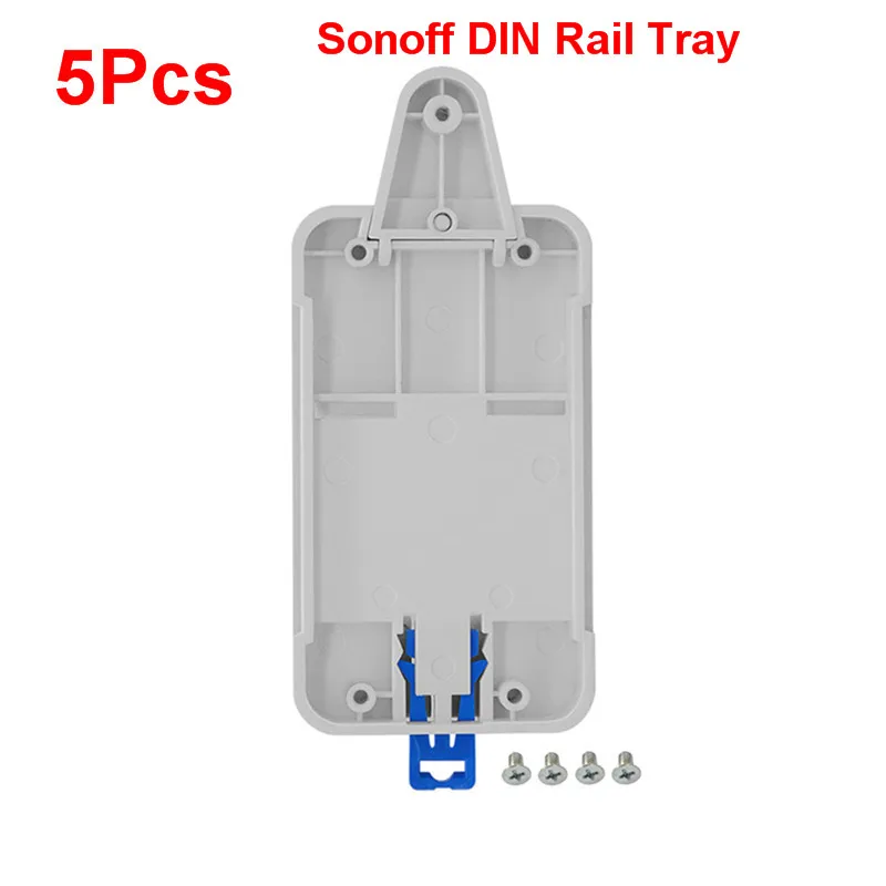 5 шт. Sonoff DR din рейку лоток Регулируемый установлен железнодорожных Чехол