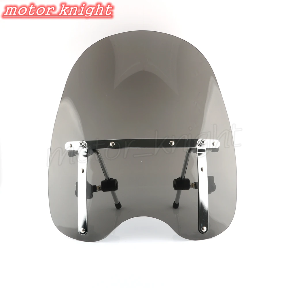 Универсальный мотоцикл на лобовое стекло 7/8 дюйма и 1 дюйм для Harley Davidson Honda Suzuki Yamaha