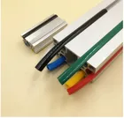 Плоское уплотнение 10 метров серий 20304050 6 мм8 мм10 мм для алюминиевого профиля 2020 мягкая крышка Слотадержатель панели C-Beam машина