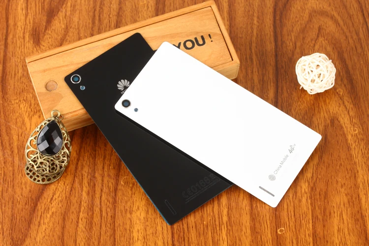 3 шт стеклянная батарея задняя крышка двери для HUAWEI P7 L07/L09/L00/L12/L05 корпуса Замена