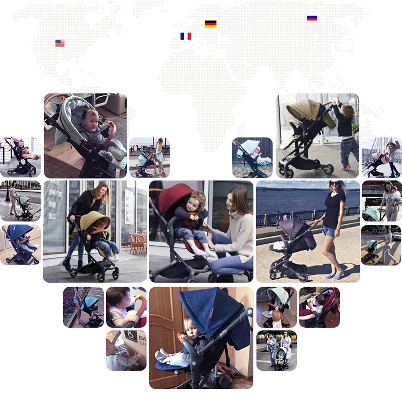 Детская коляска портативная складная Мини-коляска 2 в 1 | Мать и ребенок