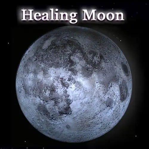 Hot!Novelty Healing Moon LED Wall Hanging Night Light Lamp White Romantic/Remote Control | Лампы и освещение