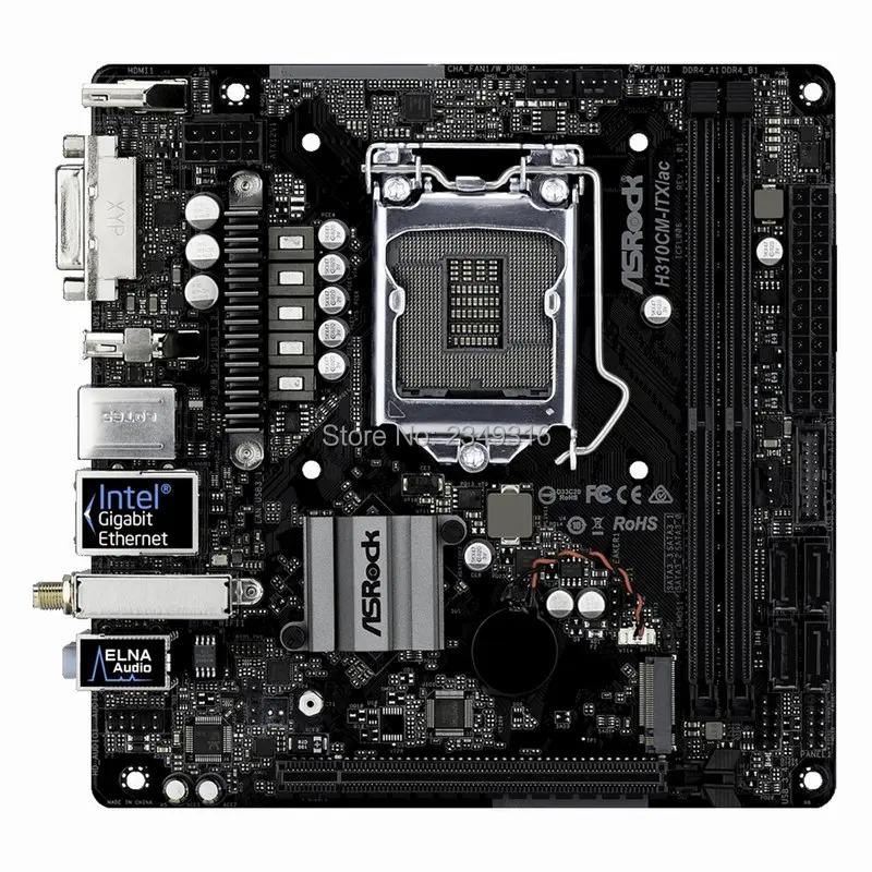 Новинка оригинальная материнская плата для настольного ПК MINI-ITX ITX HTPC ASRock 1151 H310