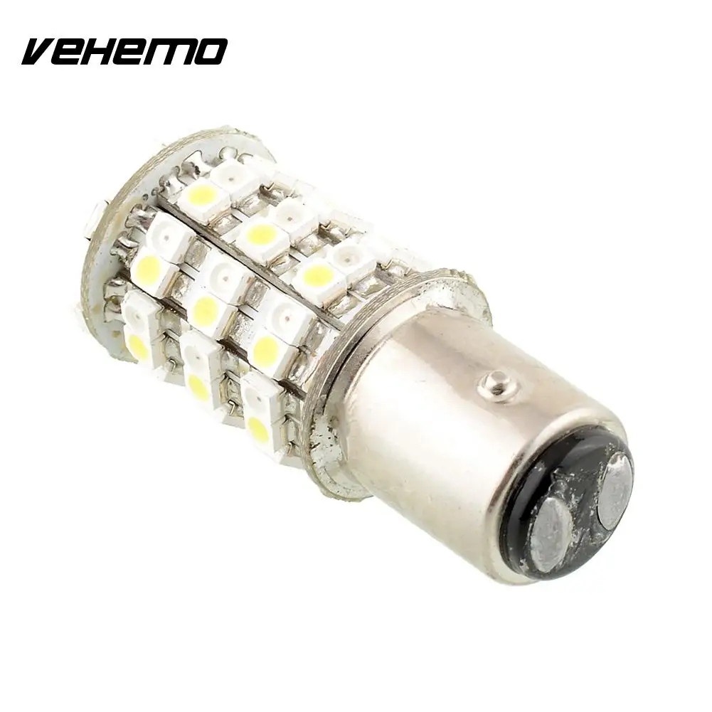 Новый BAY15D 1157 60 SMD белый янтарь светодиодный свет лампы для автомобилей тормозной