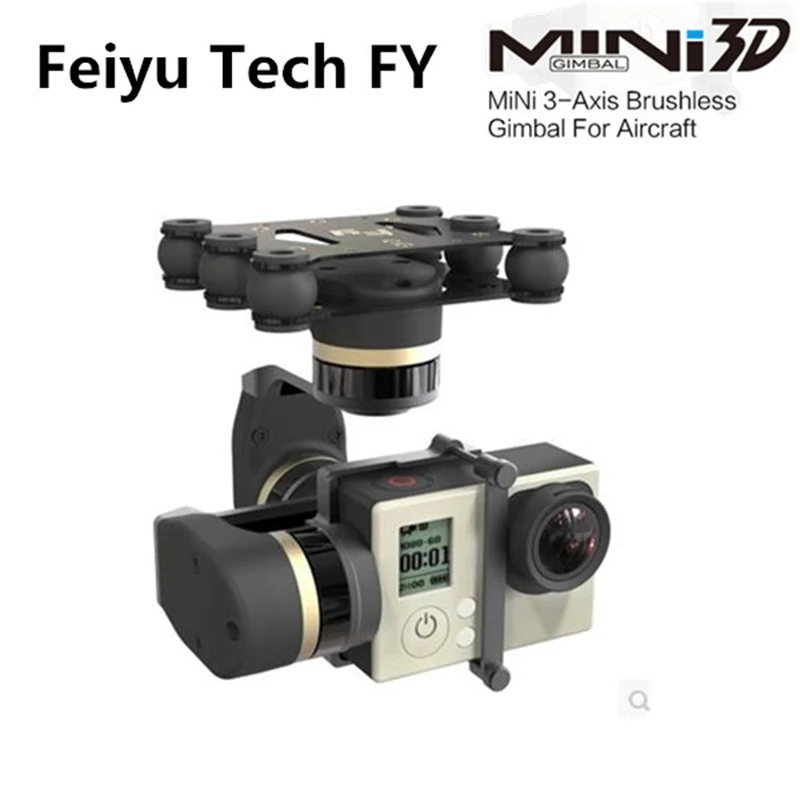 Новая Версия Feiyu Tech FY MiNi3D 3 Оси Gimbal Для GoPro4 GoPro3 + Камера Спорта | Игрушки и хобби