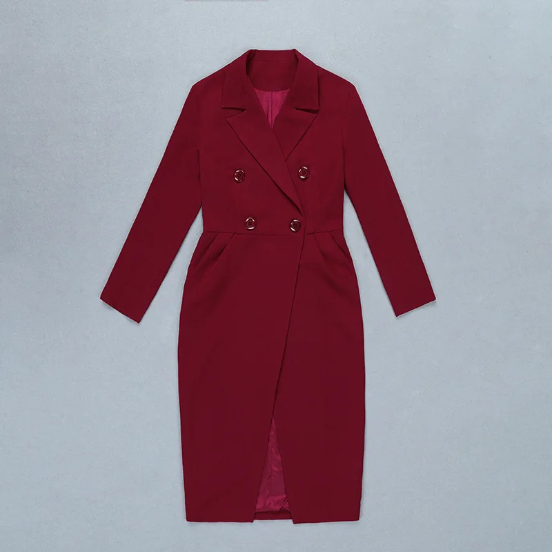 Женское двубортное платье на пуговицах соблазнительное вечернее знаменитости с