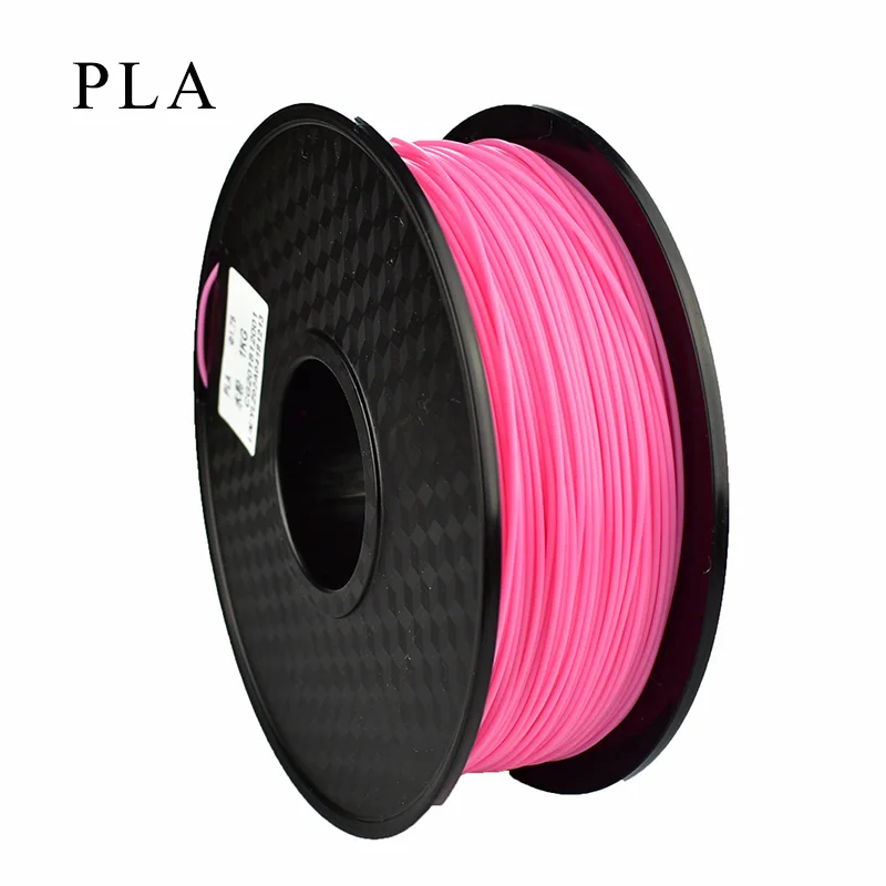 PLA pink 3d Принтер ABS/PTEG/PLA Филамент 1,75 мм измерительная точность+/-0,02 мм 1 кг 343 м 2.2LBS 3D Печатный Материал Пластик для RepRap - Цвет: PLA pink