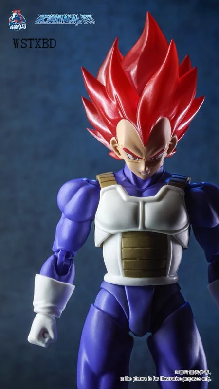 WSTXBD демонический костюм для Дракона Z DBZ shf SSJ красный Бог Вегета аксессуары без