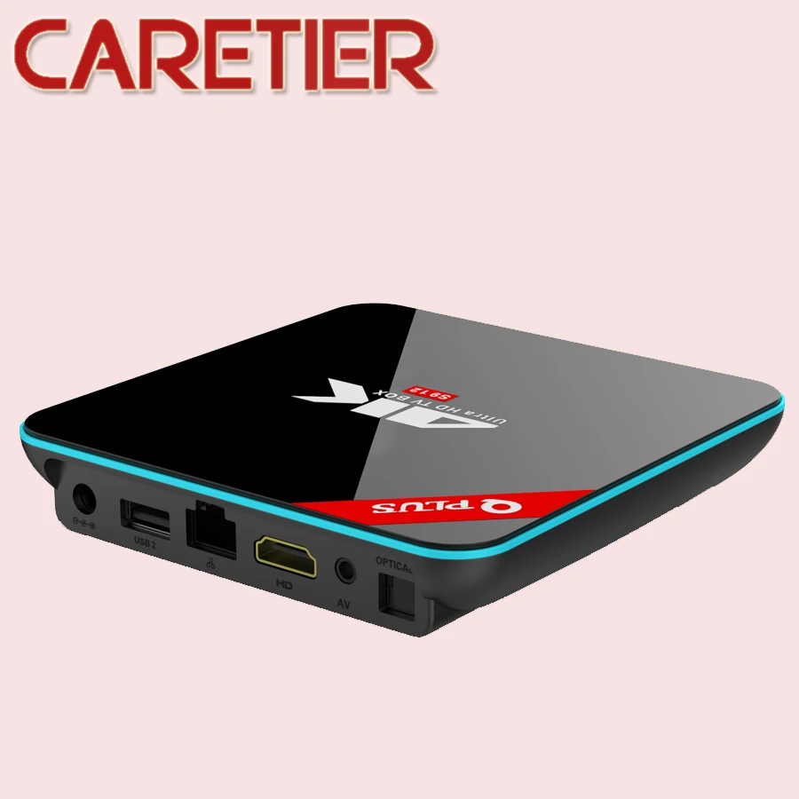 ТВ-приставка Amlogic S912 Q Plus Android 3 Гб/32 ГБ Восьмиядерный процессор | Электроника