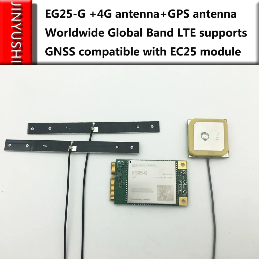 EG25 G MINI PCIE + 4G антенна GPS со слотом для SIM карты диапазон LTE поддерживает GNSS DFOTA eCall и