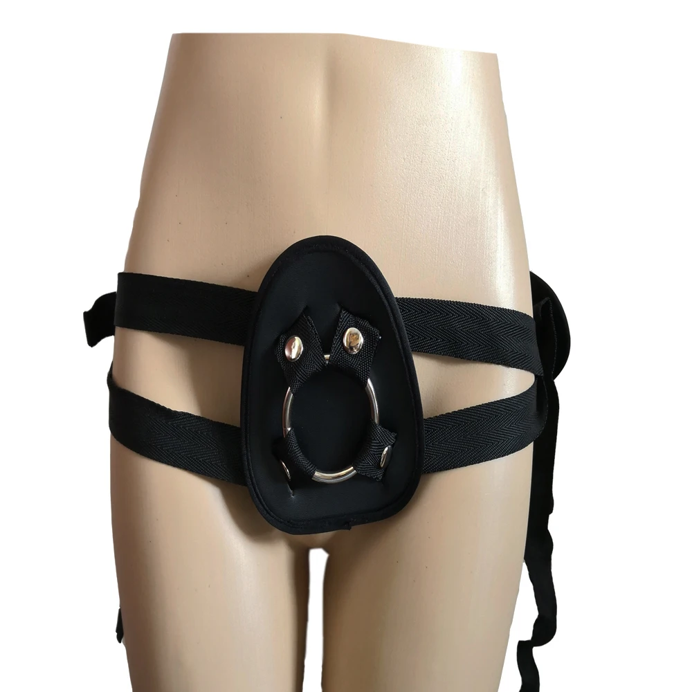 Регулируемый Женский ремень HOWOSEX женские трусы из искусственной кожи со