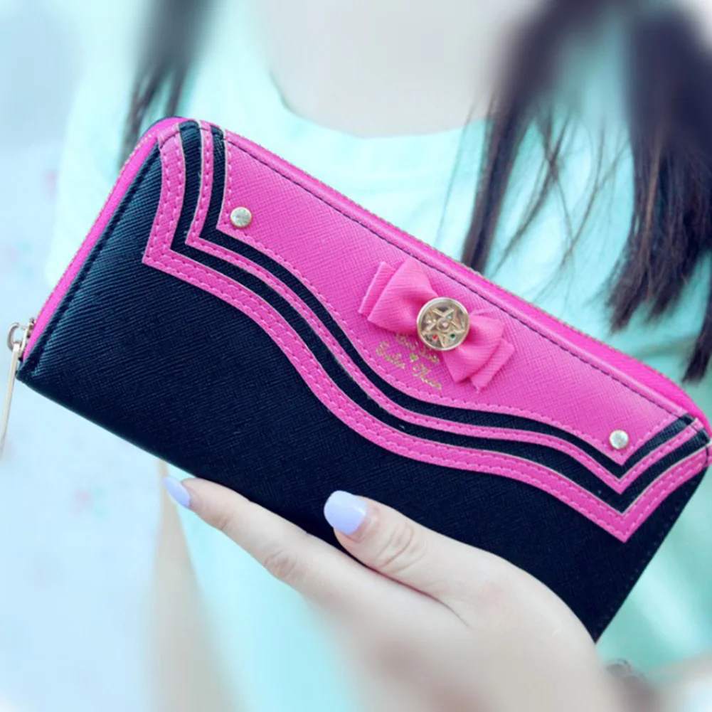 1 шт. женский корейский стиль прекрасный галстук бабочка Сейлор Мун Длинный