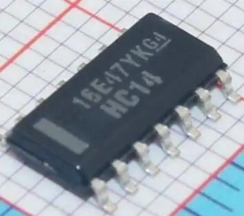 100% оригинальные новые шестигранные инверторы HC14 74HC14 SN74HC14DR SOP-14 IC x 100 шт. |