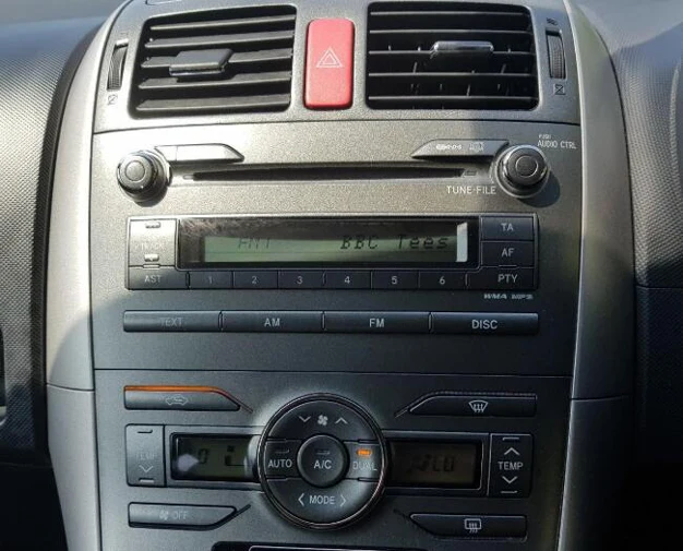 HIRIOT Android 10 автомобильный DVD GPS плеер для TOYOTA AURIS 07 11 Octa 8 Core 4 Гб + 64 ГБ DSP навигации BT WI