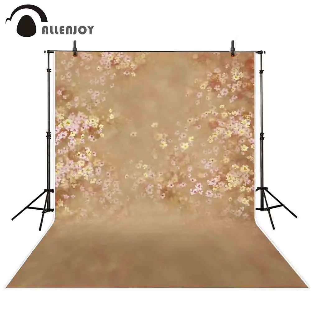 Allenjoy боке живопись фотография фон акварель цветок ребенок фотостудия Декор ткань фотобудка Печатный|Фон