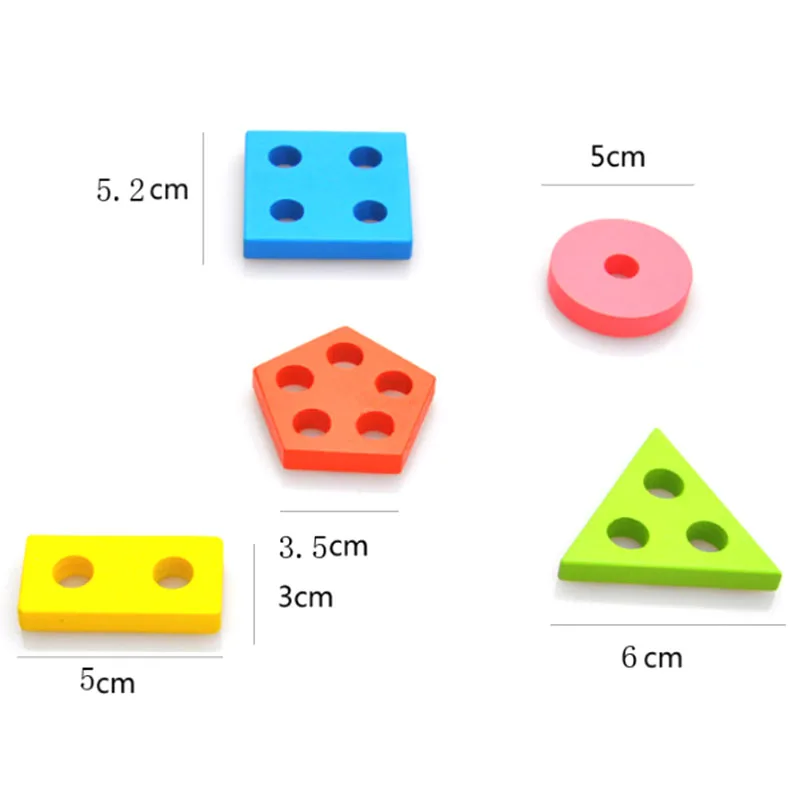 Wooden Educational Preschool Toddler Toys for Boys Girls Montessori Toy M09 | Игрушки и хобби